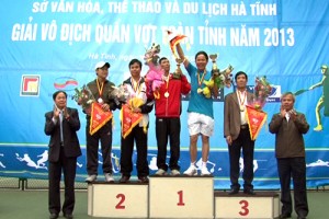 Giải quần vợt toàn tỉnh năm 2013 thành công tốt đẹp