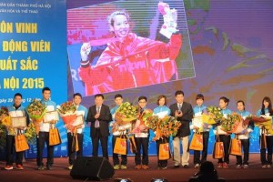 Sở Văn hóa và Thể thao Hà Nội tôn vinh 15 vận động viên tiêu biểu