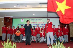 Đoàn Thể thao NKT Việt Nam sẵn sàng cho Paralympic 2016