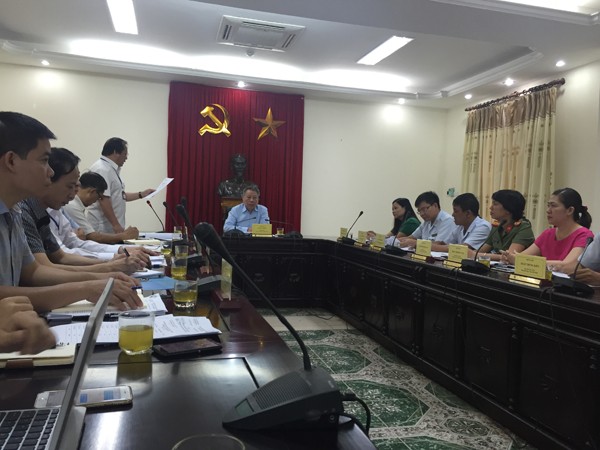 Đoàn Thanh tra liên ngành kiểm tra xử lý vi phạm trong hoạt động quảng cáo trên địa bàn Thành phố Hà Nội có mặt trong buổi họp báo