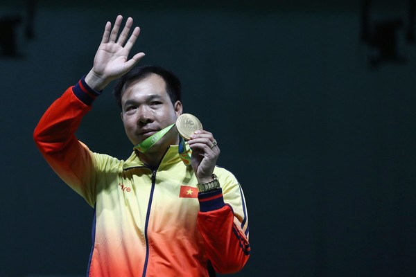 Xạ thủ Hoàng Xuân Vinh đi vào lịch sử thể thao Việt Nam