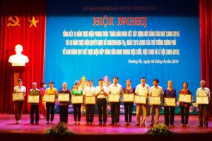 Huyện Thường Tín tổng kết 15 năm thực hiện phong trào  “Toàn dân đoàn kết xây dựng đời sống văn hóa”