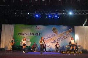 Khai mạc vòng bán kết cuộc thi Giọng hát hay Hà Nội năm 2016