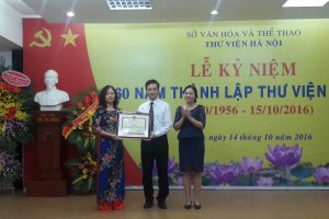 Thư viện Hà Nội kỷ niệm 60 năm thành lập
