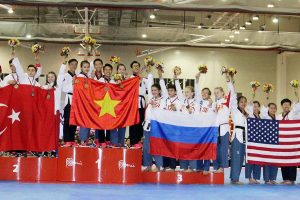 Đoàn Việt Nam xếp thứ 7 tại Giải Quyền Taekwondo thế giới 2016