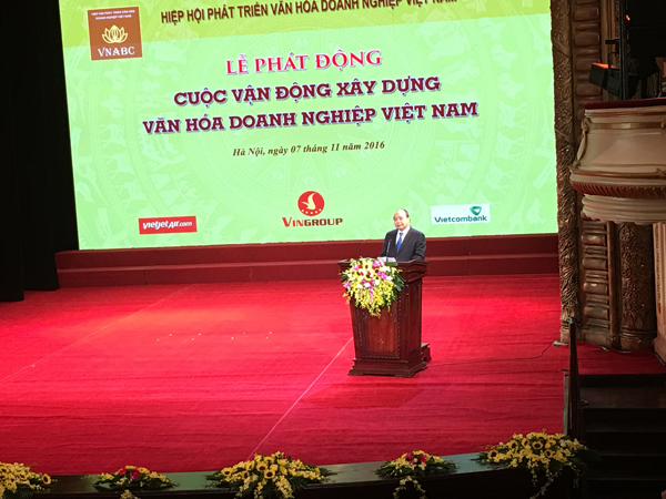 Thủ tướng Nguyễn Xuân Phúc phát biểu tại buổi Lễ 