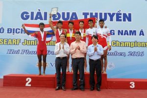 Giải Rowing vô địch và vô địch trẻ Đông Nam Á năm 2016: Việt Nam xếp nhất với 13 HCV