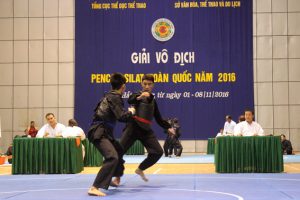 Hà Nội xếp nhất toàn đoàn Giải vô địch pencak silat toàn quốc năm 2016