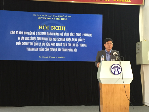 Phó Chủ tịch UBND Thành phố Ngô Văn Quý phát biểu tại Hội nghị