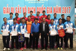 Kết thúc Giải Bi sắt vô địch quốc gia năm 2017: Bi sắt Hà Nội hoàn thành mục tiêu