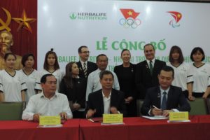 Herbalife tiếp tục đồng hành cùng đoàn TTVN tại SEA Games 29 và Para Games 2017