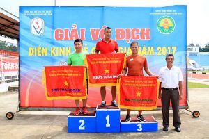 Đoàn Hà Nội dẫn đầu Giải vô địch điền kinh các lứa tuổi trẻ quốc gia 2017