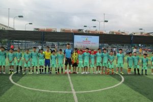 Chung kết giải Bóng đá Nhi đồng quận Long Biên – Hè 2017