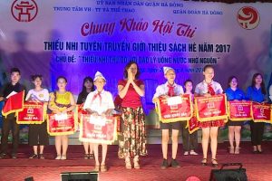 Chung khảo Hội thi “Thiếu nhi tuyên truyền sách hè” quận Hà Đông năm 2017