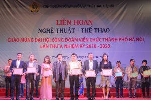 Liên hoan nghệ thuật – thể thao chào mừng Đại hội  Công  đoàn viên chức thành phố Hà Nội lần thứ V,  nhiệm kỳ 2018 – 2023