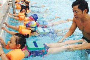 Phát động trẻ em toàn quốc học bơi an toàn phòng, chống đuối nước 2018