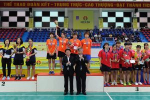 Đoàn Hà Nội thắng lớn tại Giải vô địch bóng bàn toàn quốc Báo Nhân Dân 2018