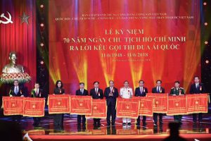 Lễ kỷ niệm 70 năm Chủ tịch Hồ Chí Minh ra “Lời kêu gọi thi đua ái quốc”