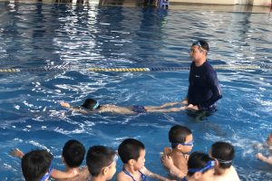 Hơn 500 học sinh quận Cầu Giấy được phổ cập bơi hè 2018
