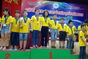 Đoàn Hà Nội xếp thứ hai tại giải Cờ vua trẻ toàn quốc 2018