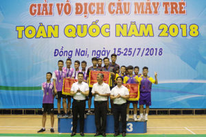 Kết thúc Giải vô địch cầu mây trẻ toàn quốc năm 2018: Hà Nội dẫn đầu số lượng giải