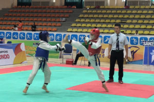 Quận Đống Đa nhất toàn đoàn Giải Taekwondo hè Tp Hà Nội 2018