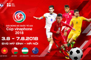 Giải bóng đá quốc tế U23 diễn ra tại sân vận động Quốc gia Mỹ Đình – Hà Nội