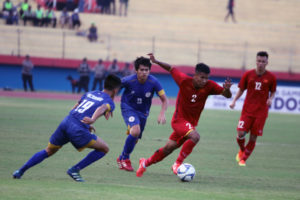 U19 Việt Nam đang dẫn đầu bảng A giải bóng đá vô địch U19 Đông Nam Á 2018