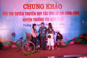 Sở VH&TT Hà Nội chuẩn bị cho vòng chung khảo Hội thi Quy tắc ứng xử nơi công cộng cấp thành phố