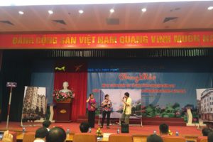 Quận Long Biên tổ chức chung khảo Hội thi tuyên truyền quy tắc ứng xử nơi công cộng