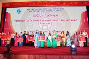 Liên hoan Tiểu phẩm tuyên truyền văn hóa ứng xử phụ nữ Thủ đô năm 2018