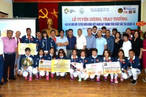 Tuyên dương, khen thưởng HLV, VĐV đội tuyển Điền kinh Việt Nam đạt thành tại ASIAD 2018