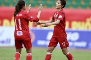 Hà Nội vô địch lượt về Giải bóng đá nữ VĐQG 2018