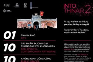 “Into thin air” – Dự án nghệ thuật tại 10 không gian công cộng của Hà Nội