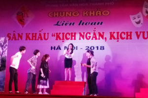 Chung khảo Liên hoan sân khấu kịch ngắn, kịch vui Hà Nội năm 2018