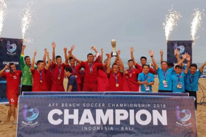 ĐT Việt Nam vô địch Giải bóng đá bãi biển Đông Nam Á 2018