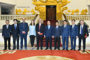 Thủ tướng tiếp lãnh đạo Tập đoàn đưa Giải đua F1 vào Việt Nam