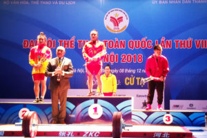 Môn cử tạ Đại hội thể thao lần VIII: Hà Nội hoàn thành chỉ tiêu sớm