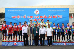 Kết thúc môn đua xe đạp đường trường Đại hội TDTT toàn quốc lần thứ VIII: An Giang nhất toàn đoàn, Hà Nội đứng thứ 5
