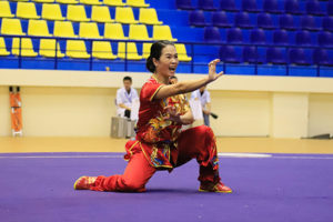 Wushu Hà Nội giành 2 HCV trong ngày thi đấu đầu tiên