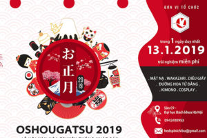 Nhiều hoạt động thú vị tại Lễ hội văn hóa Nhật Bản Oshougatsu 2019