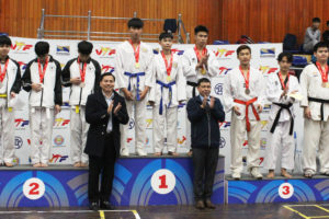 Kết thúc giải Taekwondo học sinh TP Hà Nội năm học 2018-2019