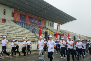 Thanh Oai: Hơn 1.000 người tham gia Ngày chạy Olympic và lễ phát động Giải chạy Báo Hànộimới năm 2019