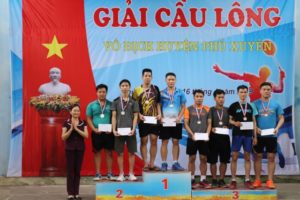 Giải Cầu lông vô địch huyện Phú Xuyên năm 2019