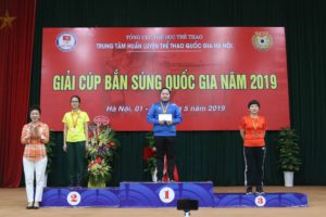 Kết thúc Cúp bắn súng quốc gia 2019: Hà Nội xếp thứ hai toàn đoàn