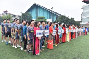 Giải bóng đá truyền thống CNVCLĐ & LLVT quận Hai Bà Trưng năm 2019