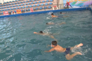 Kiểm tra lớp học bơi và phòng chống đuối nước tại huyện Phúc Thọ