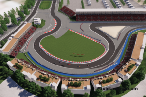 Ngắm hình ảnh 3D đẹp lung linh của đường đua F1 Vietnam Grand Prix