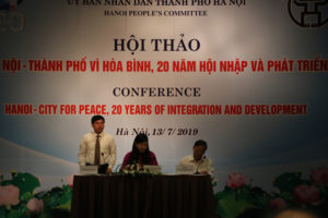 Hà Nội – Thành phố vì hoà bình, 20 năm hội nhập và phát triển