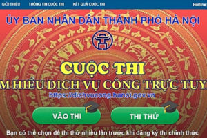 Sở VHTT Hà Nội phát động tham gia cuộc thi “Tìm hiểu Dịch vụ công trực tuyến trên địa bàn Thành phố Hà Nội”